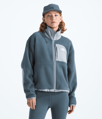 Womens Yumiori Off Peak FullZip Jacket TNF Granite GreyFrost Grey Main