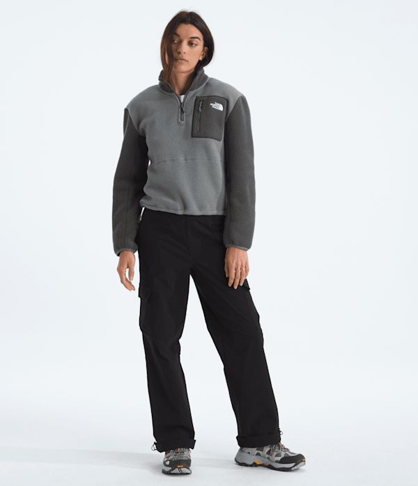 Womens Yumiori Zip TNF Smoked PearlAnthracite GreySmoked Pearl HERO2