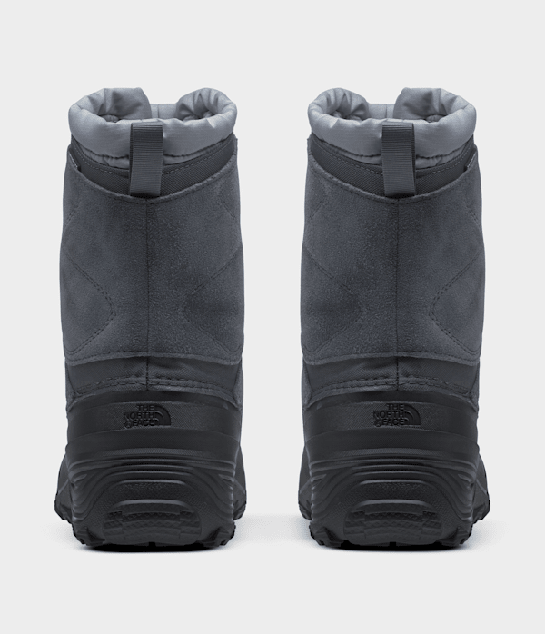 Youth Alpenglow V Waterproof Boots TNF Vanadis GreyMeld Grey BACK