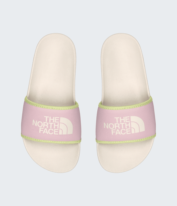 Youth Base Camp Slides III TNF White DunePale Blossom DETAILINSTEP