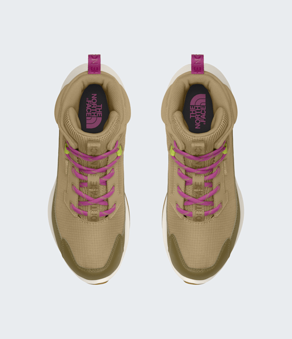 Youth Fastpack II Mid Waterproof Boots TNF DETAILINSTEP