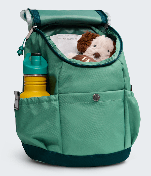 Youth Mini Explorer Backpack  10L TNF Dimmed AlgaeSlate MossPacific Teal DETAIL1