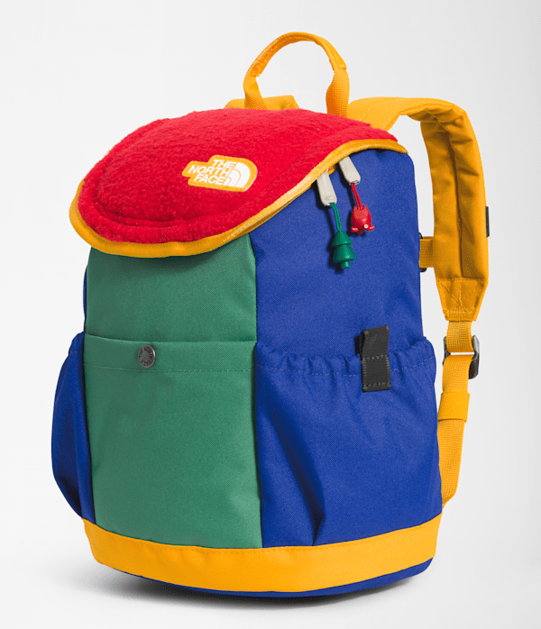 Youth Mini Explorer Backpack  10L TNF TNF RedDeep Grass GreenTNF BlueSummit Gold FRONT34