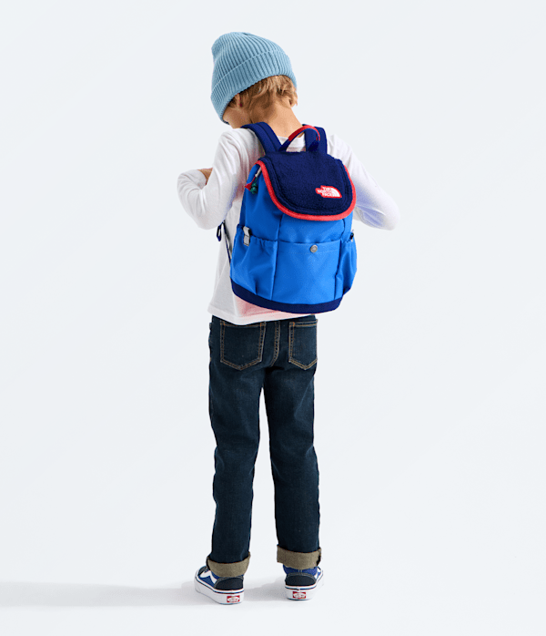 Youth Mini Explorer Backpack  10L TNF Active BlueBold BlueElevation Red MODELBACK