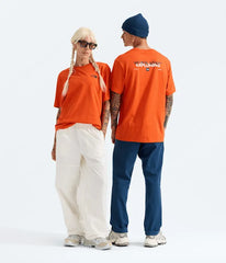 Unisex Distort Logo Relaxed Short-Sleeve Tee